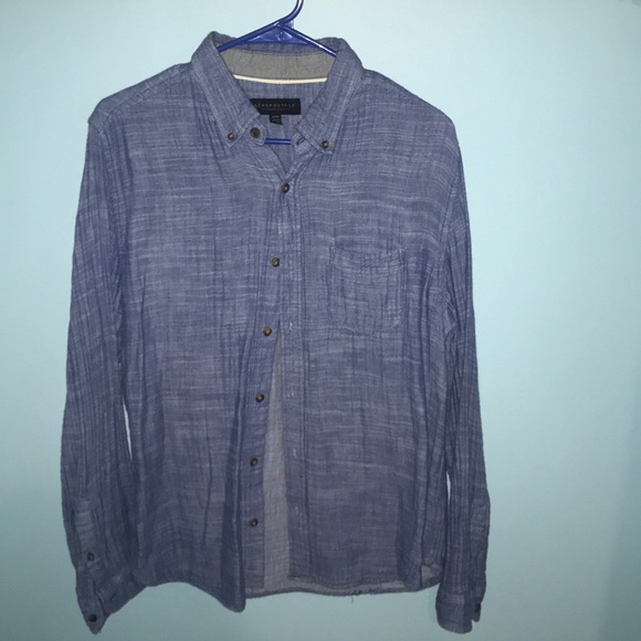 Men’s Blue Woven - Picture 1 of 1